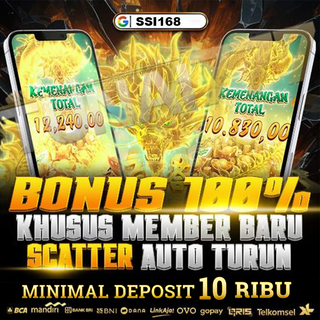 SSI168 - Situs Daftar Game Slot777 & Link Login Slot Gacor Bonus 100 Persen New Member